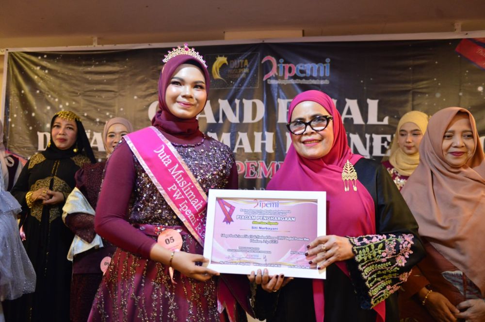 Cetak Pengusaha Perempuan Inspiratif, Tiga Finalis Dinobatkan Sebagai Duta Muslimah Preneur Riau 2026