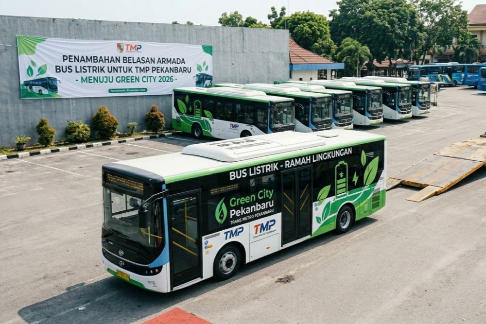 Transformasi Transportasi Kota Bertuah, Pemko Pekanbaru Uji Coba Bus Listrik dan Siapkan Skema ‘Buy The Service’