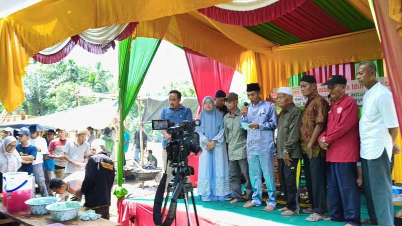 Selesai Pengecoran Lantai Dua, Persukuan Melayu Dt Majolelo Gelar Syukuran Balai Adat